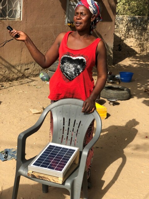 Mini Solaranlage