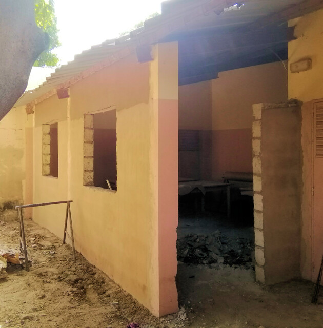 Font Annexe im Bau