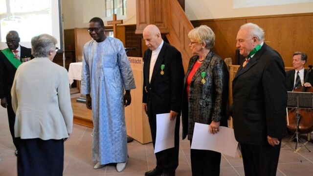 30 Jahre Senegalhilfe-Verein - Ehrung Ordensverleihung